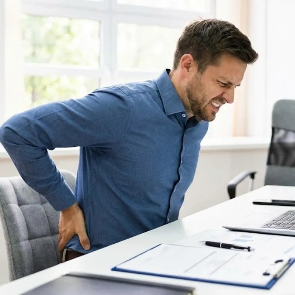 Mal au dos au bureau: comment soulager vos lombaires efficacement ?