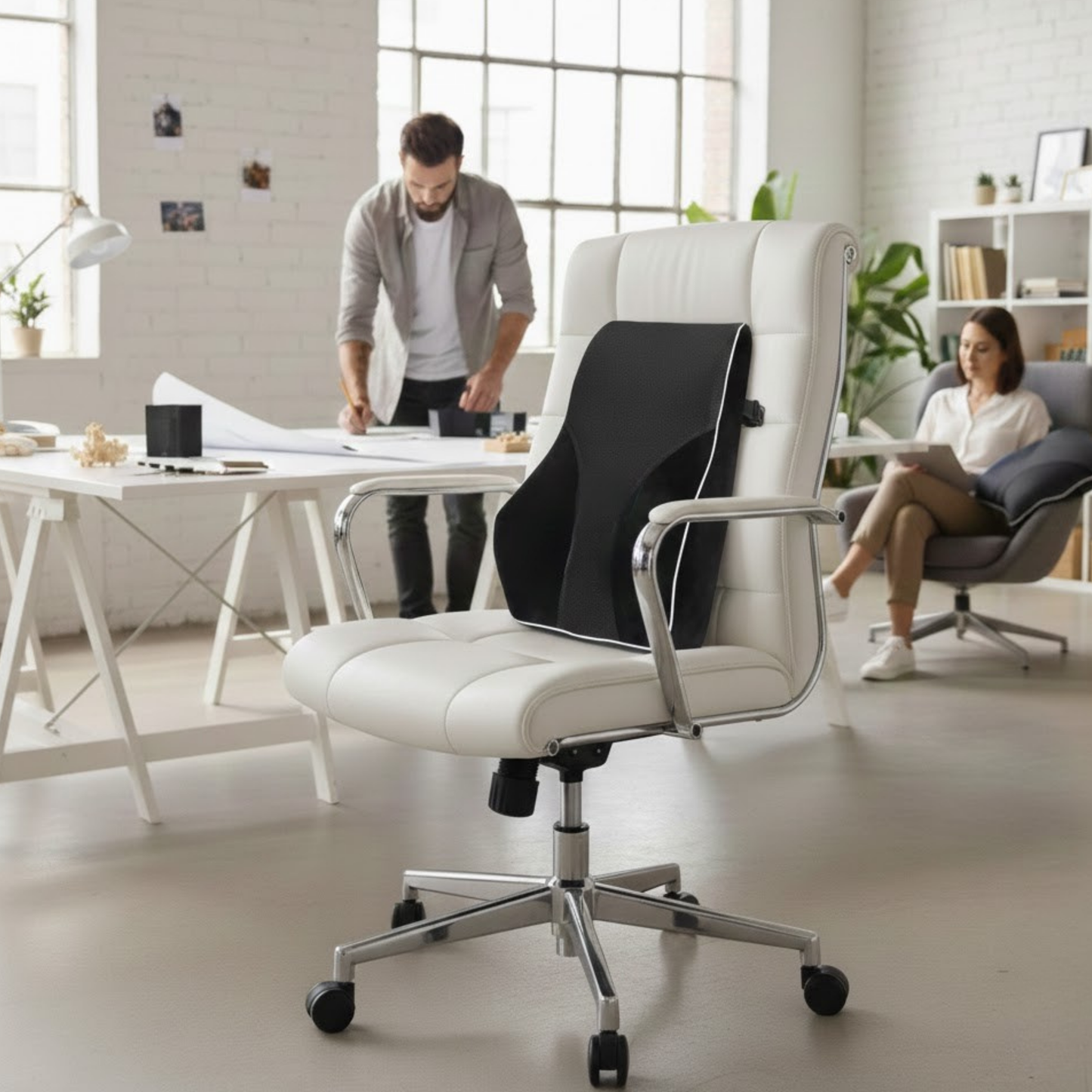 Coussin lombaire ergonomique