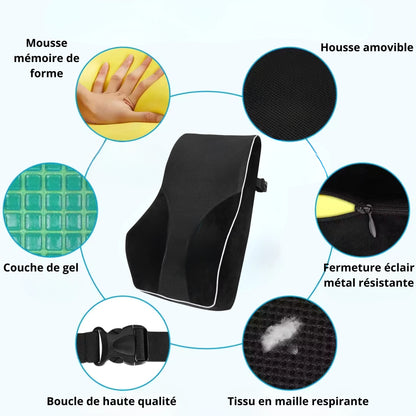 Coussin lombaire ergonomique